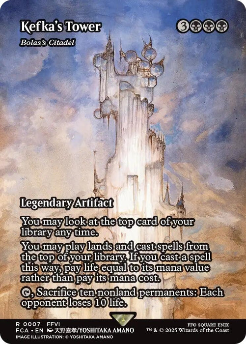 Image for Kefka's Tower - Bolas's Citadel (Showcase) (7) (Foil) [FINAL FANTASY: Through the Ages] - Magic: The Gathering