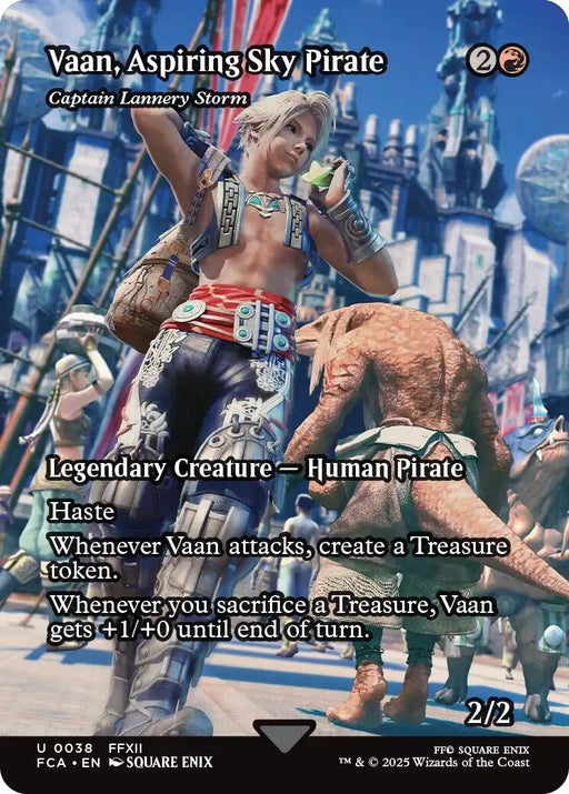 Image for Vaan, Aspiring Sky Pirate - Captain Lannery Storm (Showcase) (38) (Foil) [FINAL FANTASY: Through the Ages] - Magic: The Gathering