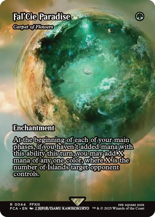 Image for Fal'Cie Paradise - Carpet of Flowers (Showcase) (44) [FINAL FANTASY: Through the Ages] - Magic: The Gathering