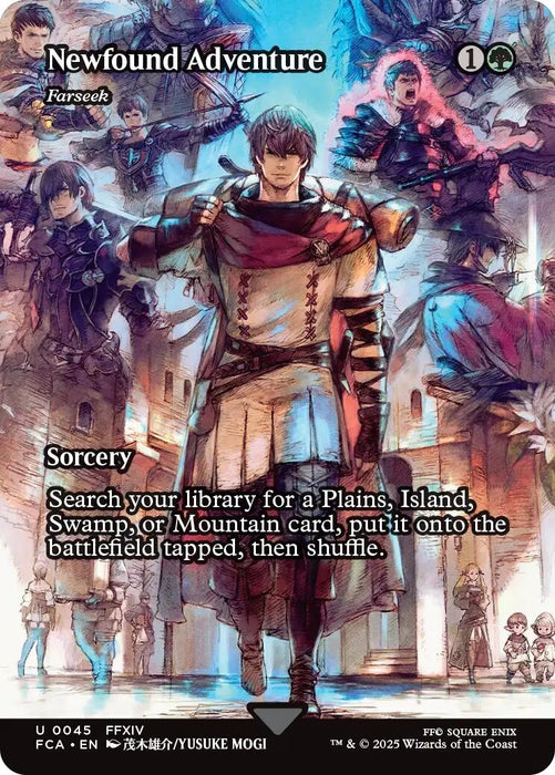 Image for Newfound Adventure - Farseek (Showcase) (45) (Foil) [FINAL FANTASY: Through the Ages] - Magic: The Gathering