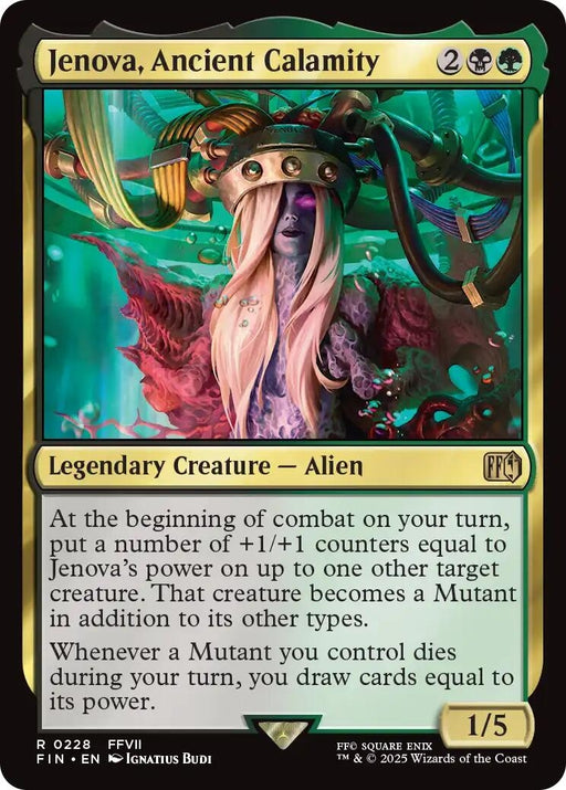 Image for Jenova, Ancient Calamity (228) (Foil) [FINAL FANTASY] - Magic: The Gathering