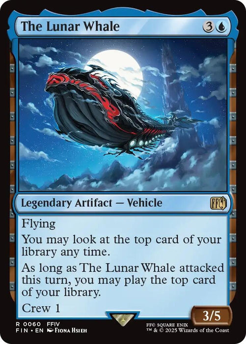 Image for The Lunar Whale (60) [FINAL FANTASY] - Magic: The Gathering