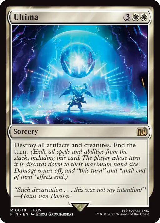 Image for Ultima (38) (Foil) [FINAL FANTASY] - Magic: The Gathering