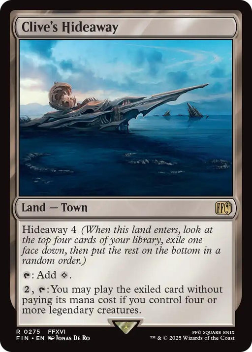 Image for Clive's Hideaway (275) (Foil) [FINAL FANTASY] - Magic: The Gathering
