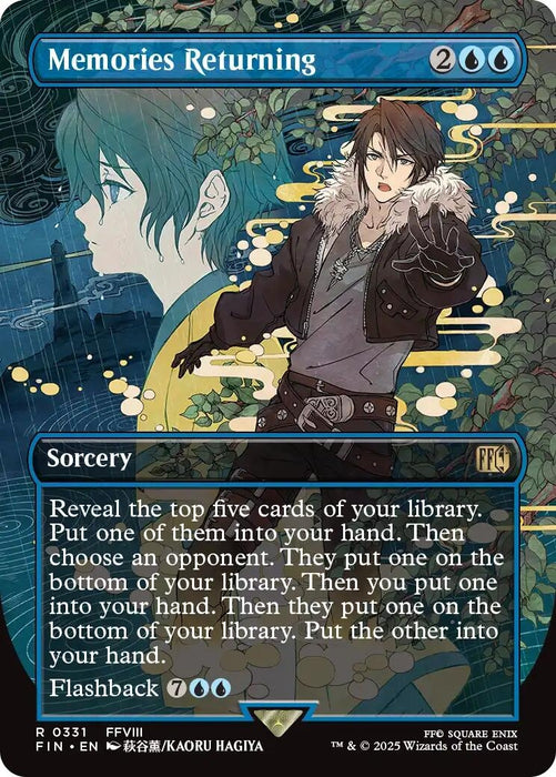 Image for Memories Returning (Borderless) (331) [FINAL FANTASY] - Magic: The Gathering