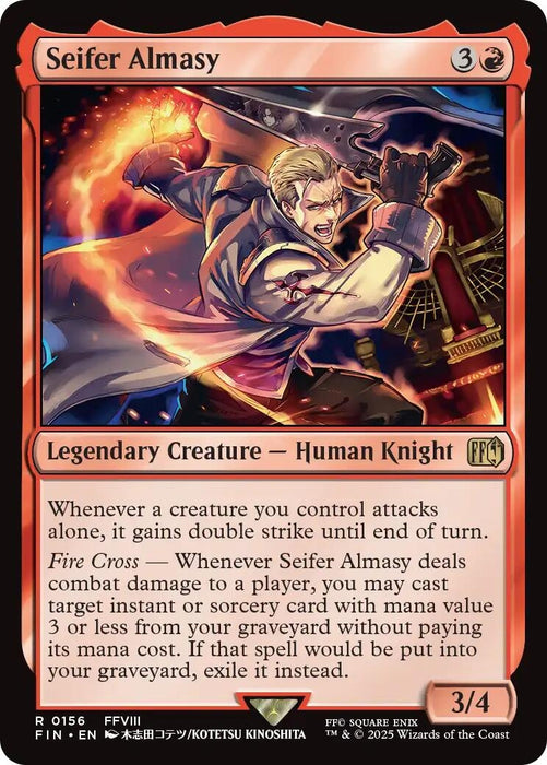 Image for Seifer Almasy (156) [FINAL FANTASY] - Magic: The Gathering
