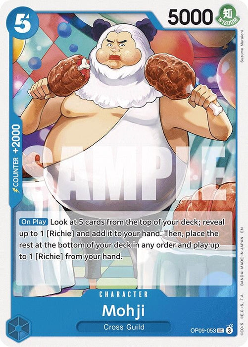 Mohji (Reprint) (OP09-053) [Starter Deck 25: BLUE Buggy]