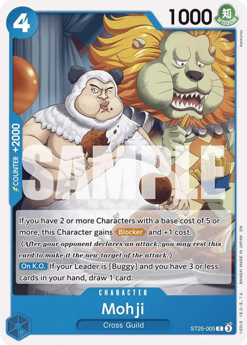 Mohji (ST25-005) [Starter Deck 25: BLUE Buggy]