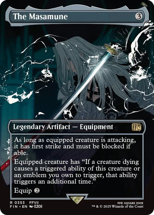 Image for The Masamune (Borderless) (353) [FINAL FANTASY] - Magic: The Gathering