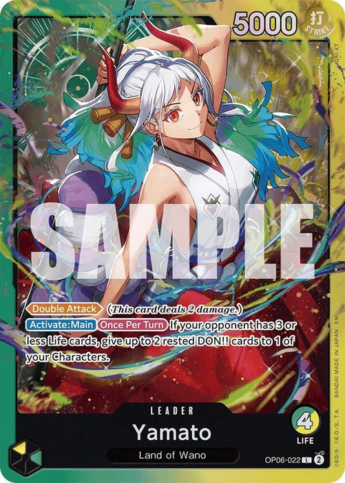 Yamato (OP06-022) (OP06-022) (Foil) [Starter Deck 28: GREEN/YELLOW Yamato]