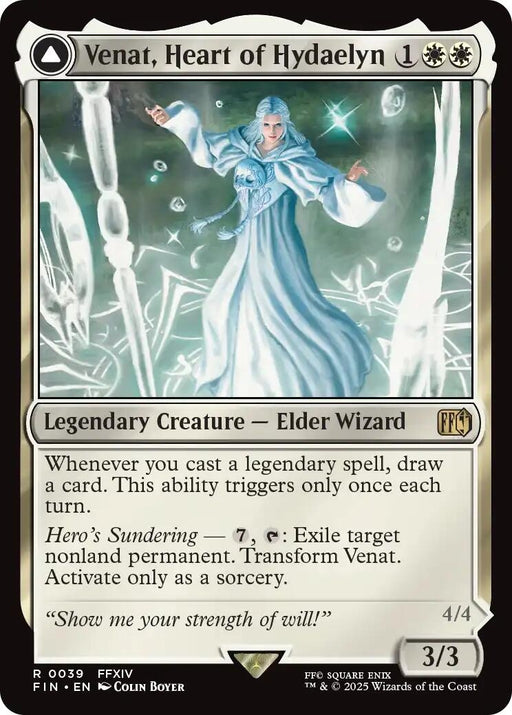 Image for Venat, Heart of Hydaelyn (39) (Foil) [FINAL FANTASY] - Magic: The Gathering