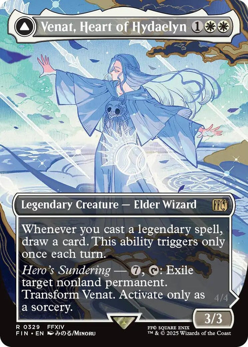 Image for Venat, Heart of Hydaelyn (Borderless) (329) [FINAL FANTASY] - Magic: The Gathering