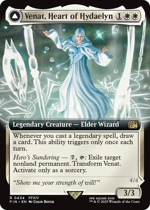 Image for Venat, Heart of Hydaelyn (Extended Art) (434) (Foil) [FINAL FANTASY] - Magic: The Gathering