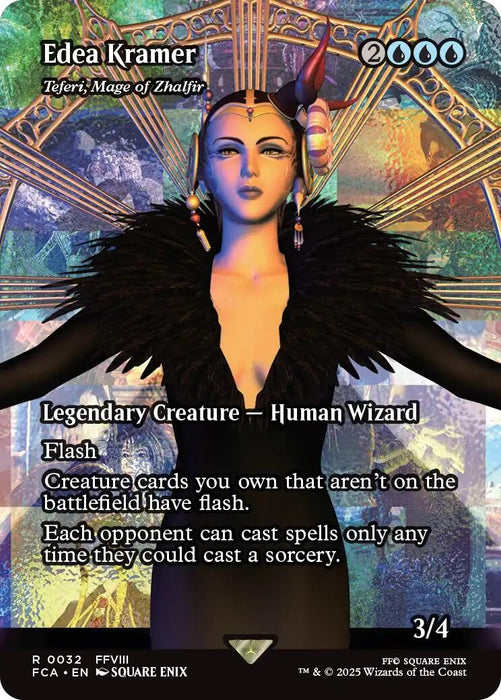 Image for Edea Kramer - Teferi, Mage of Zhalfir (Showcase) (32) (Foil) [FINAL FANTASY: Through the Ages] - Magic: The Gathering