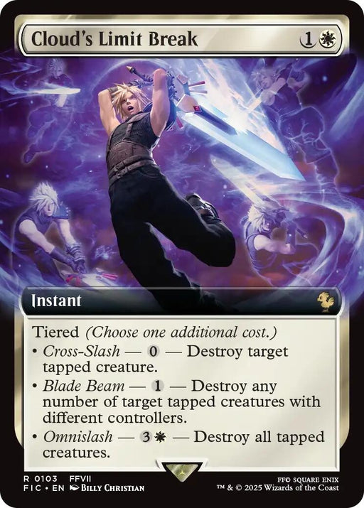 Image for Cloud's Limit Break (Extended Art) (103) [FINAL FANTASY] - Magic: The Gathering