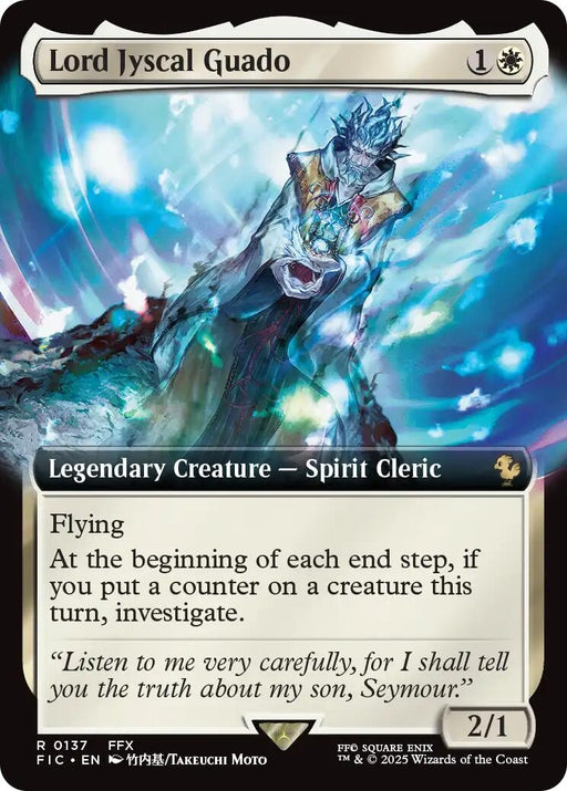 Image for Lord Jyscal Guado (Extended Art) (137) (Foil) [FINAL FANTASY] - Magic: The Gathering