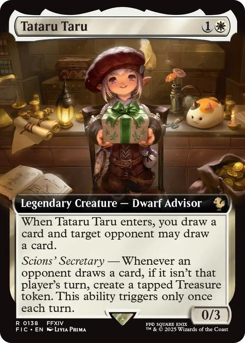 Image for Tataru Taru (Extended Art) (138) (Foil) [FINAL FANTASY] - Magic: The Gathering