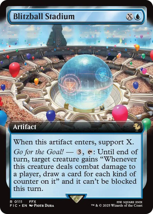 Image for Blitzball Stadium (Extended Art) (111) [FINAL FANTASY] - Magic: The Gathering