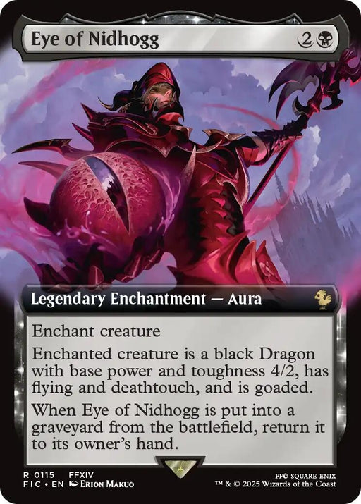 Image for Eye of Nidhogg (Extended Art) (115) (Foil) [FINAL FANTASY] - Magic: The Gathering