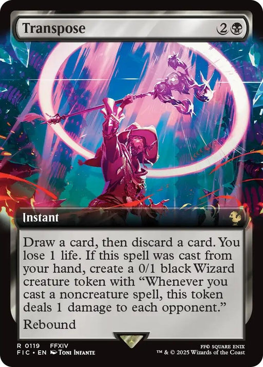 Image for Transpose (Extended Art) (119) [FINAL FANTASY] - Magic: The Gathering
