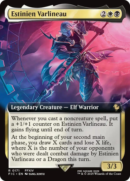 Image for Estinien Varlineau (Extended Art) (171) (Foil) [FINAL FANTASY] - Magic: The Gathering