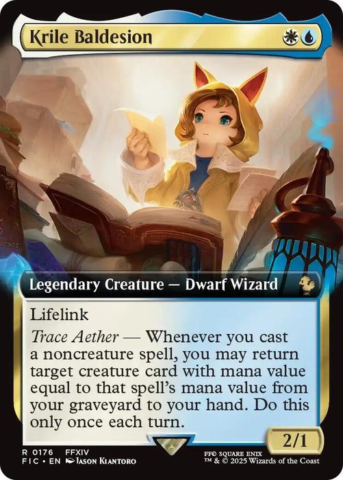 Image for Krile Baldesion (Extended Art) (176) (Foil) [FINAL FANTASY] - Magic: The Gathering