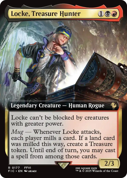 Image for Locke, Treasure Hunter (Extended Art) (177) [FINAL FANTASY] - Magic: The Gathering