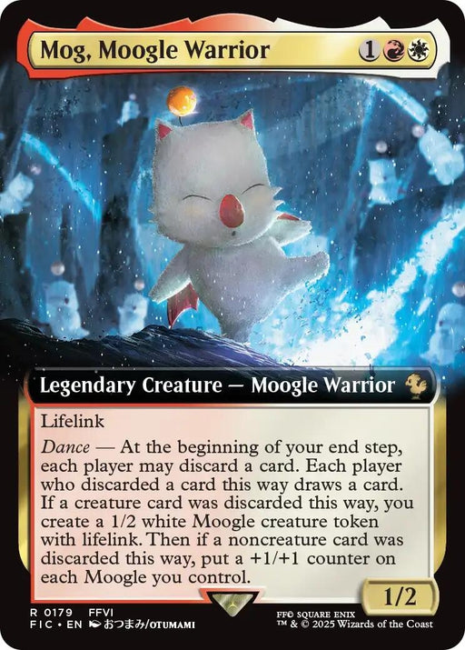 Image for Mog, Moogle Warrior (Extended Art) (179) (Foil) [FINAL FANTASY] - Magic: The Gathering