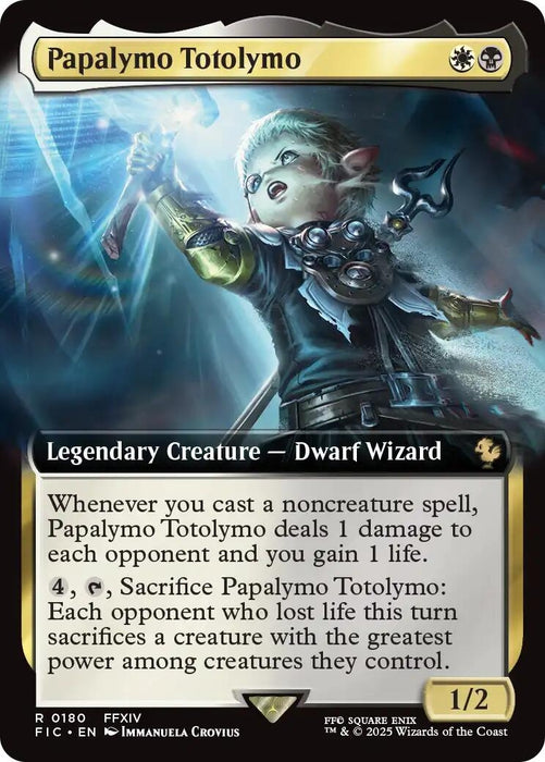 Image for Papalymo Totolymo (Extended Art) (180) (Foil) [FINAL FANTASY] - Magic: The Gathering