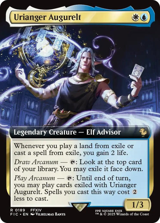 Image for Urianger Augurelt (Extended Art) (189) [FINAL FANTASY] - Magic: The Gathering