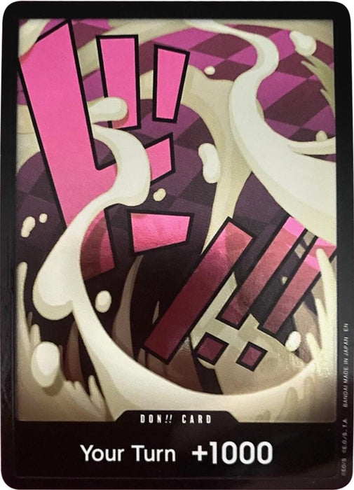 Image for DON!! Card (Katakuri) (Double Pack Set Vol. 7) (Foil) [A Fist of Divine Speed] - One Piece Card Game