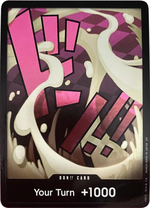 Image for DON!! Card (Katakuri) (Double Pack Set Vol. 7) (Foil) [A Fist of Divine Speed] - One Piece Card Game
