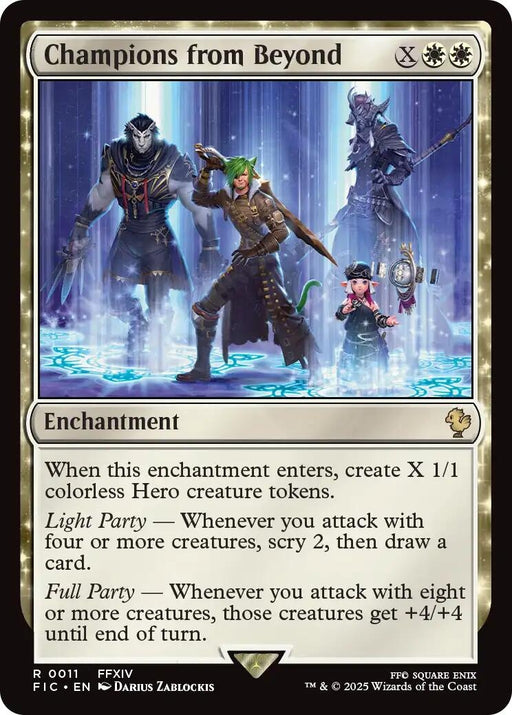 Image for Champions from Beyond (Surge Foil) (11) (Foil) [FINAL FANTASY] - Magic: The Gathering