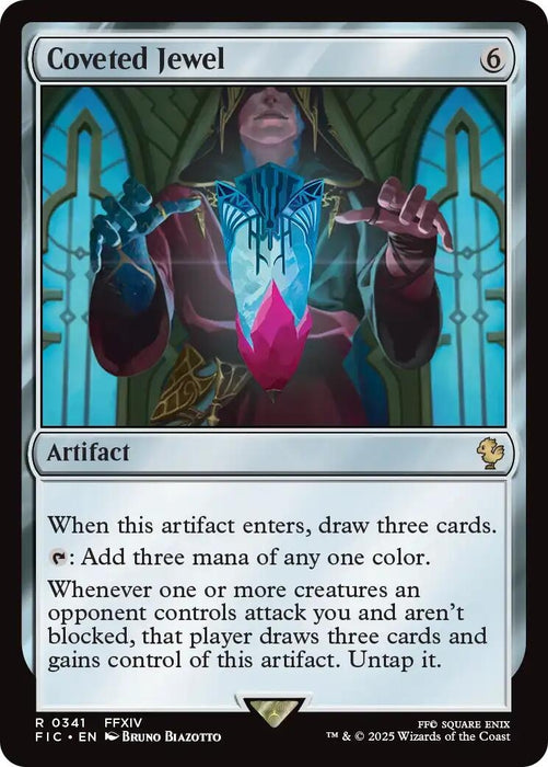 Image for Coveted Jewel (Surge Foil) (341) (Foil) [FINAL FANTASY] - Magic: The Gathering