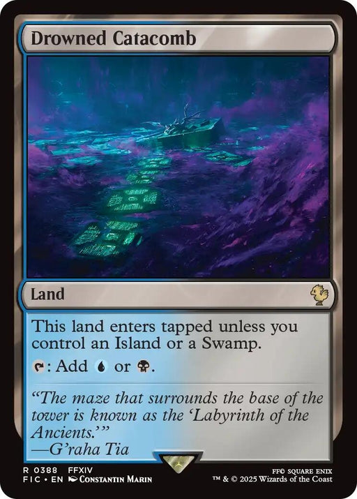 Image for Drowned Catacomb (Surge Foil) (388) (Foil) [FINAL FANTASY] - Magic: The Gathering