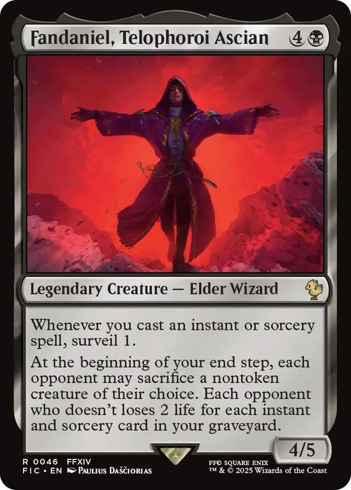 Image for Fandaniel, Telophoroi Ascian (Surge Foil) (46) (Foil) [FINAL FANTASY] - Magic: The Gathering