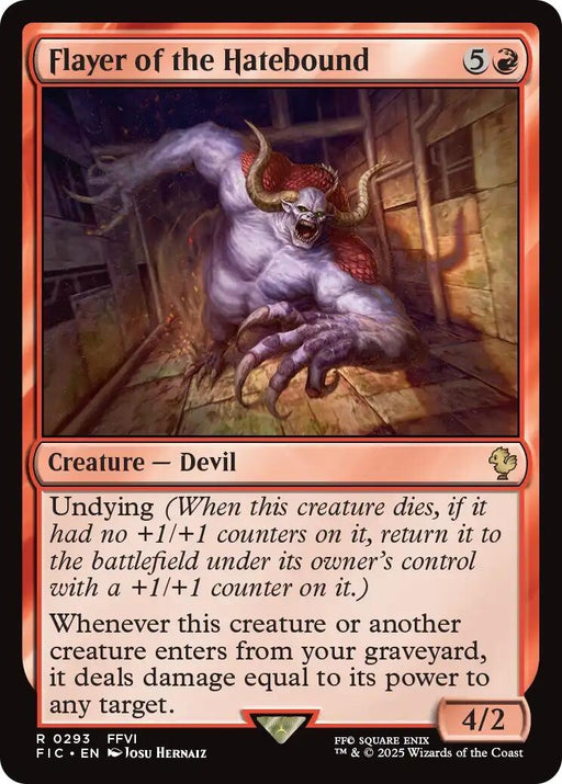 Image for Flayer of the Hatebound (Surge Foil) (293) (Foil) [FINAL FANTASY] - Magic: The Gathering