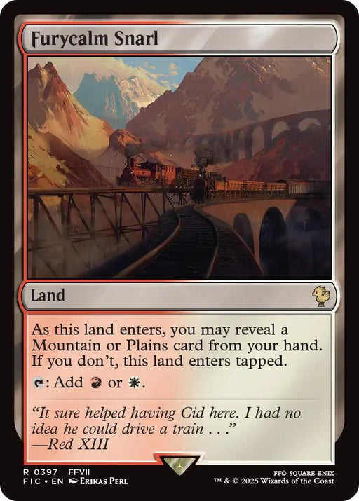 Image for Furycalm Snarl (Surge Foil) (397) (Foil) [FINAL FANTASY] - Magic: The Gathering