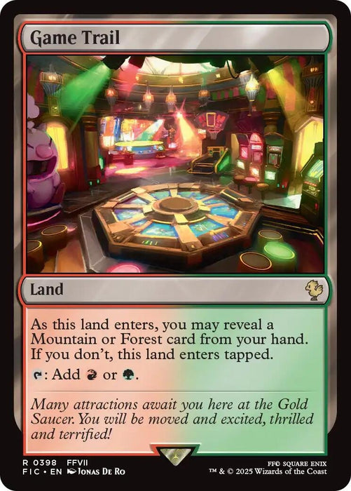 Image for Game Trail (Surge Foil) (398) (Foil) [FINAL FANTASY] - Magic: The Gathering