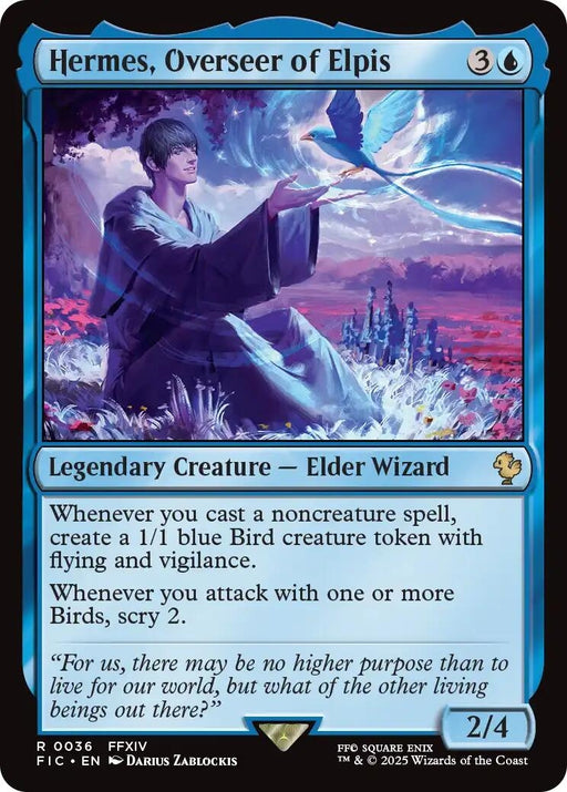 Image for Hermes, Overseer of Elpis (Surge Foil) (36) (Foil) [FINAL FANTASY] - Magic: The Gathering