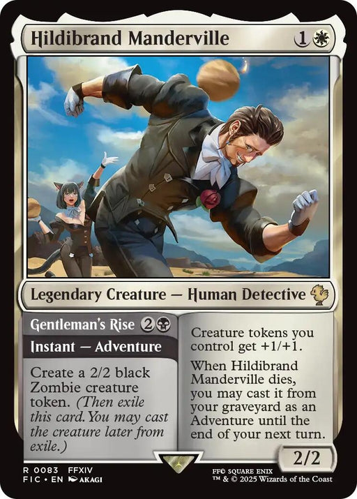 Image for Hildibrand Manderville (Surge Foil) (83) (Foil) [FINAL FANTASY] - Magic: The Gathering