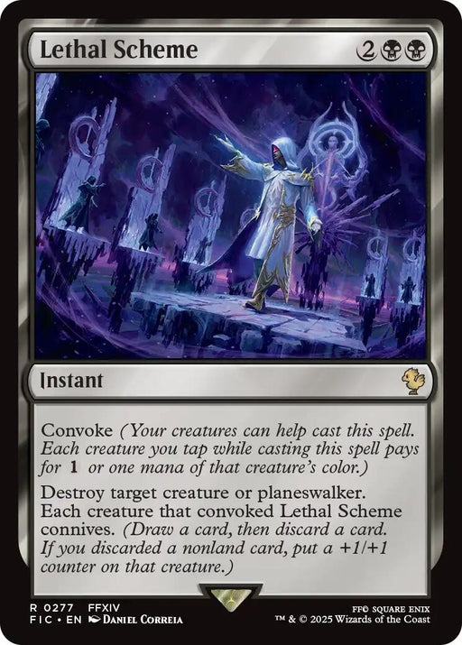 Image for Lethal Scheme (Surge Foil) (277) (Foil) [FINAL FANTASY] - Magic: The Gathering