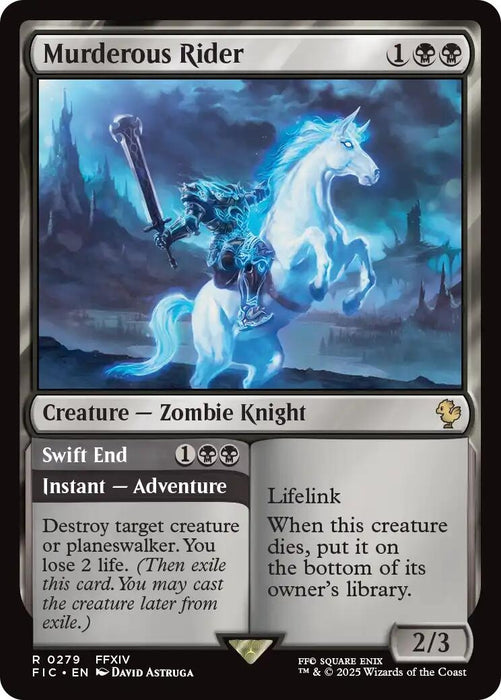 Image for Murderous Rider (Surge Foil) (279) (Foil) [FINAL FANTASY] - Magic: The Gathering
