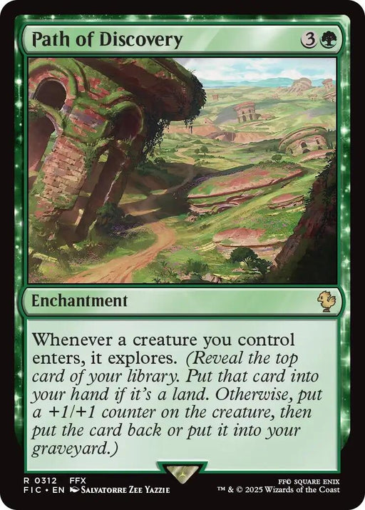 Image for Path of Discovery (Surge Foil) (312) (Foil) [FINAL FANTASY] - Magic: The Gathering
