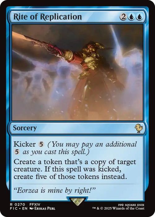Image for Rite of Replication (Surge Foil) (270) (Foil) [FINAL FANTASY] - Magic: The Gathering