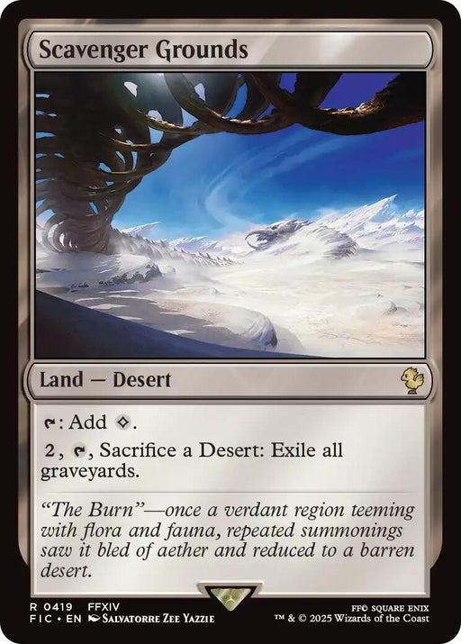 Image for Scavenger Grounds (Surge Foil) (419) (Foil) [FINAL FANTASY] - Magic: The Gathering