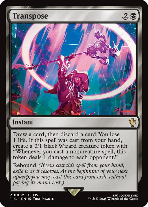 Image for Transpose (Surge Foil) (52) (Foil) [FINAL FANTASY] - Magic: The Gathering