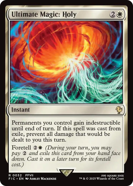 Image for Ultimate Magic: Holy (Surge Foil) (32) (Foil) [FINAL FANTASY] - Magic: The Gathering