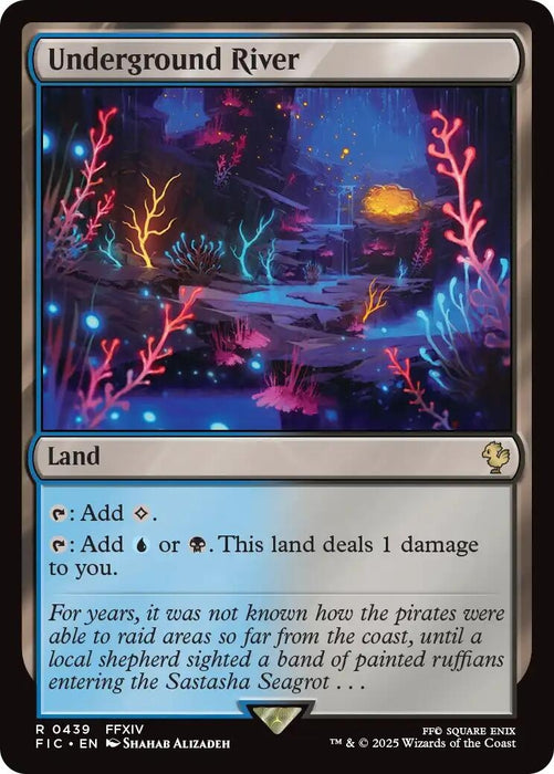Image for Underground River (Surge Foil) (439) (Foil) [FINAL FANTASY] - Magic: The Gathering