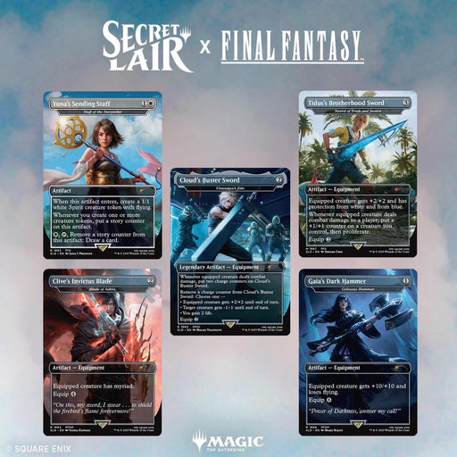 Image for Secret Lair x FINAL FANTASY: Weapons - Non-Foil Edition - Magic: The Gathering